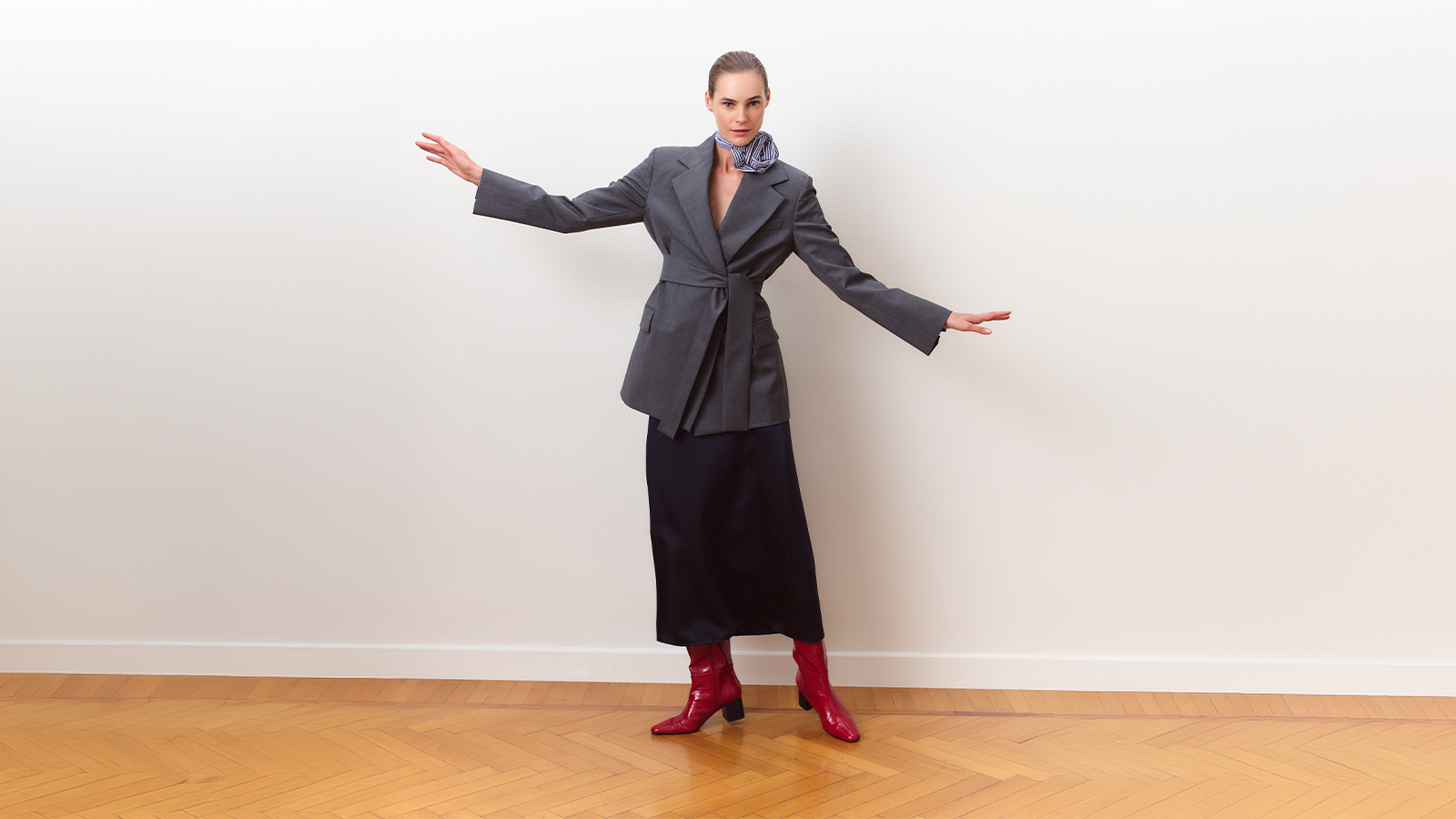 Jacke mit Gürtel