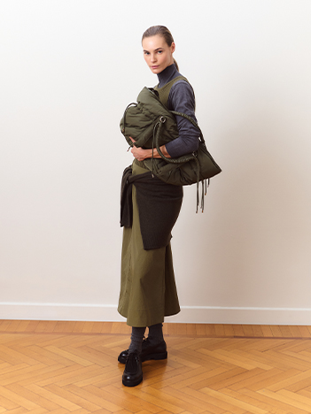 Tasche mit zwei Tragegriffen